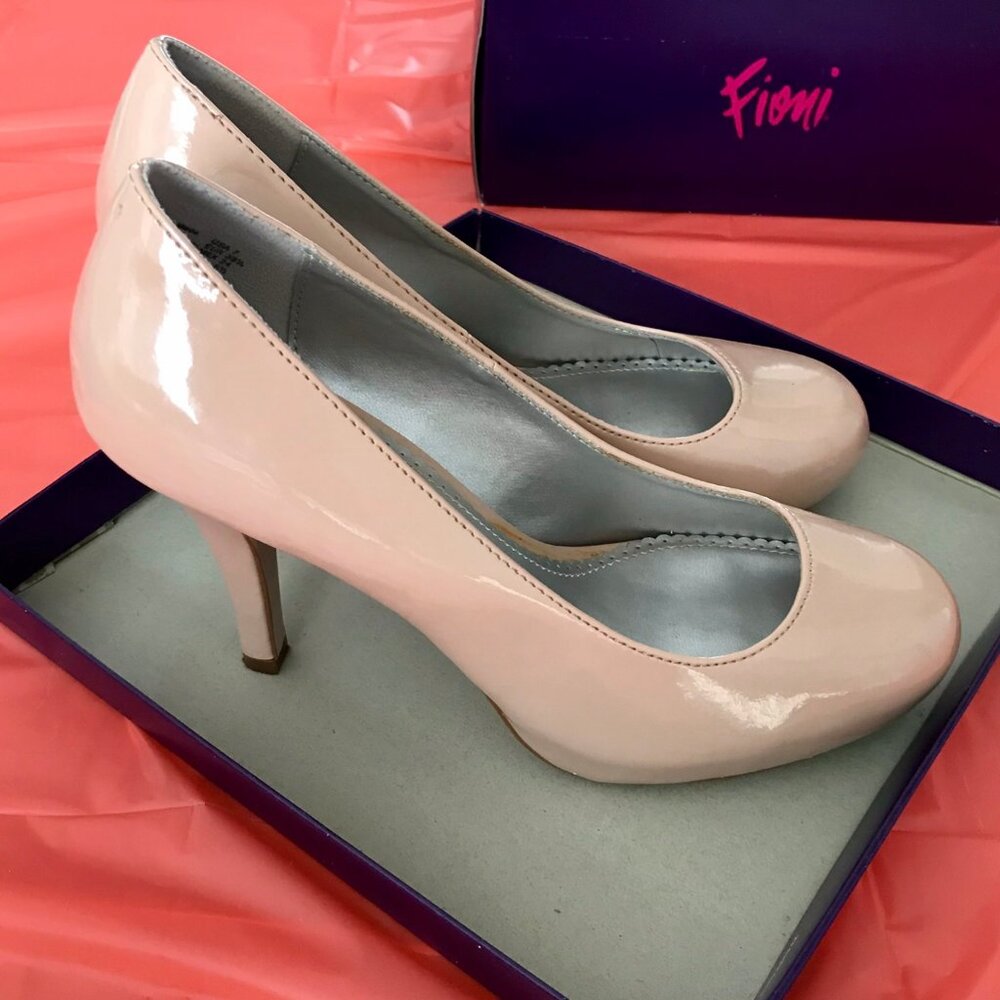 Fioni Nude Pink Heels